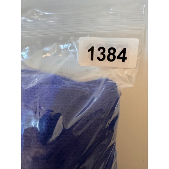 Vintage John Richard Sweater Dress Size M Blue Graphic Intarsia Angora Glam Bold - Picture 9 of 9